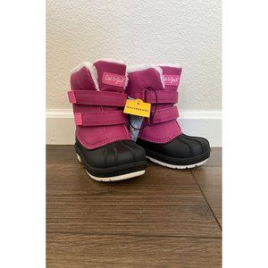 Cat & Jack Toddler Little Kid’s Girl's Pink Denver Winter Boots, Size 8